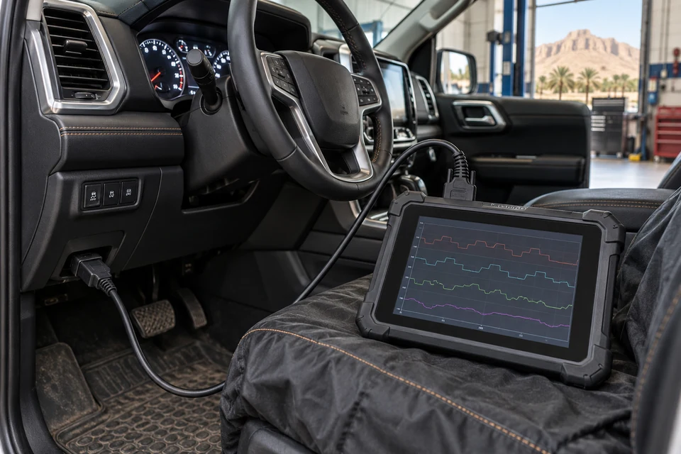 Computer diagnostics — representative service image